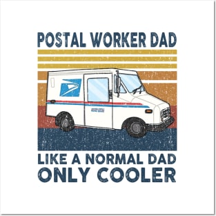 Postal Worker Dad Posters and Art